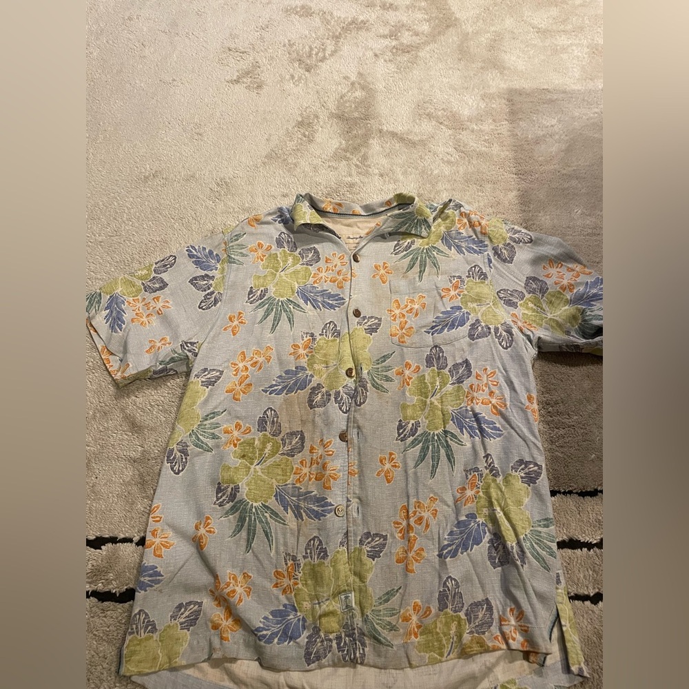 Lightly Used Tommy Bahama Button Up - image 1